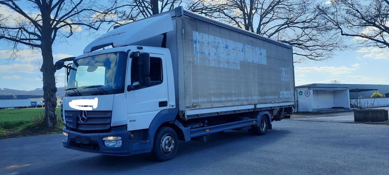 Mercedes-Benz 816 Atego 4x2 Plane Spriegel Klima - Camion centinato: foto 5 Mercedes-Benz 816 Atego 4x2 Plane Spriegel Klima - Camion centinato: foto 5