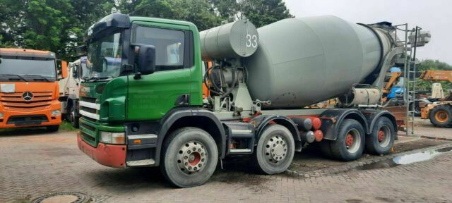 Scania P340PS 4-Achser 8x4 Betonmischer Euro:4 - Autobetoniera: foto 1 Scania P340PS 4-Achser 8x4 Betonmischer Euro:4 - Autobetoniera: foto 1