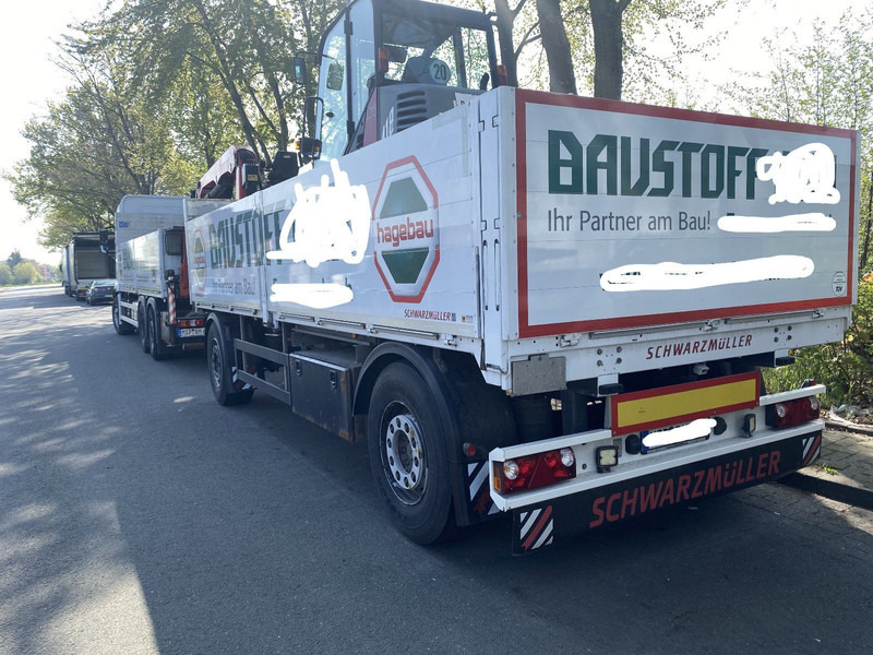 Schwarzmüller Baustoffpritsche - Rimorchio pianale/ Cassonato: foto 3 Schwarzmüller Baustoffpritsche - Rimorchio pianale/ Cassonato: foto 3