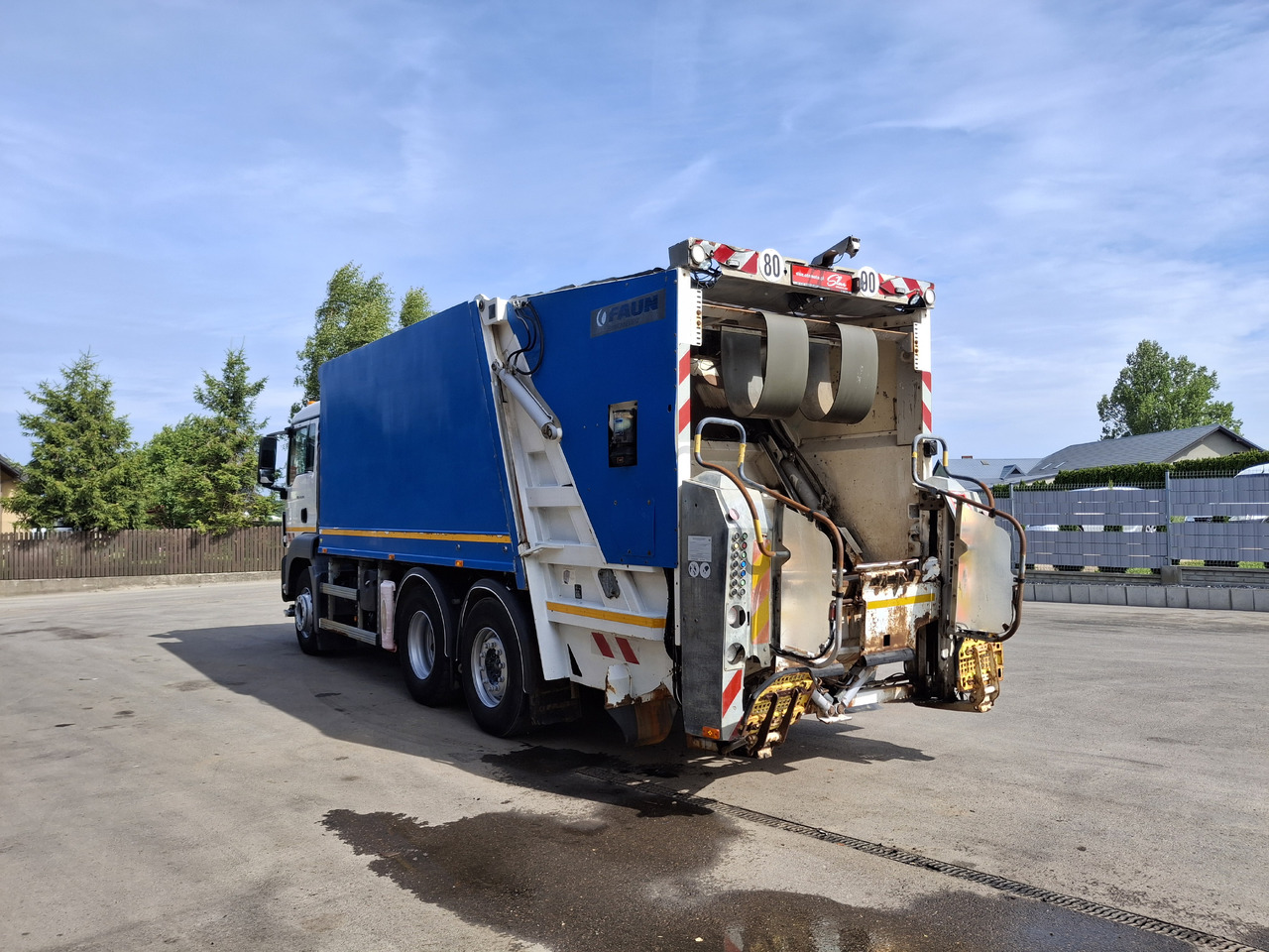 MAN MAN TGS 28.360 Śmieciarka Müllwagen Garbage Truck FAUN 3 Osie - Camion immondizia: foto 3 MAN MAN TGS 28.360 Śmieciarka Müllwagen Garbage Truck FAUN 3 Osie - Camion immondizia: foto 3