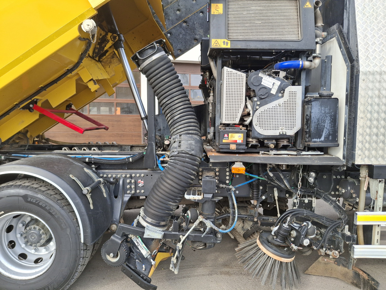 Spazzatrice stradale RENAULT C280 SEMAT ZOELLER Zamiatarka Kehrmaschine Euro 6 PM Karcher L/R 2 Motoren 2018r Hochdruckreinigung: foto 24