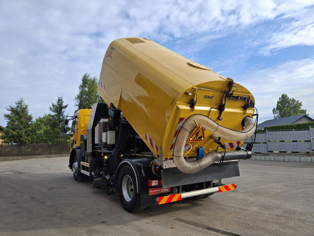 Spazzatrice stradale RENAULT C280 SEMAT ZOELLER Zamiatarka Kehrmaschine Euro 6 PM Karcher L/R 2 Motoren 2018r Hochdruckreinigung: foto 22