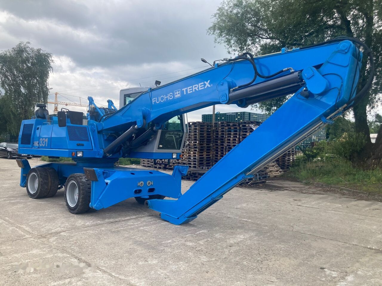 Escavatore per movimentazione Fuchs MHL 331 C with Generator: foto 8