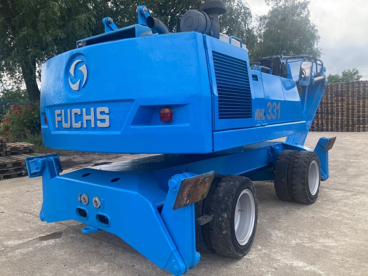Escavatore per movimentazione Fuchs MHL 331 C with Generator: foto 14