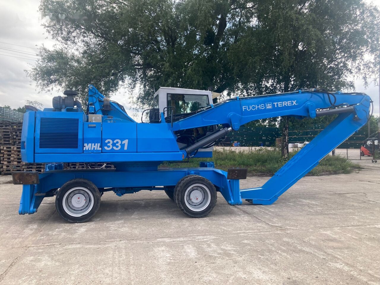 Escavatore per movimentazione Fuchs MHL 331 C with Generator: foto 11