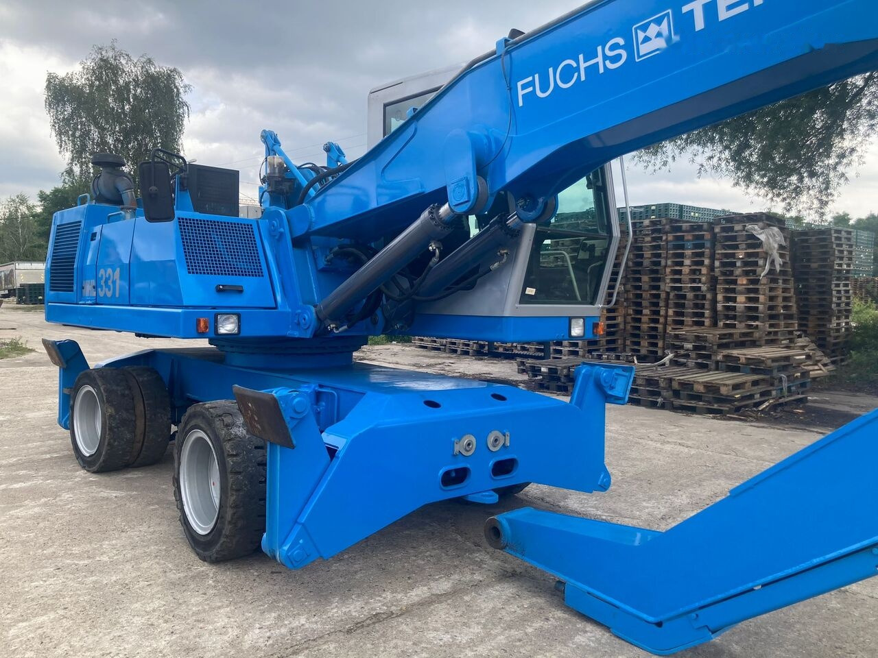Escavatore per movimentazione Fuchs MHL 331 C with Generator: foto 6