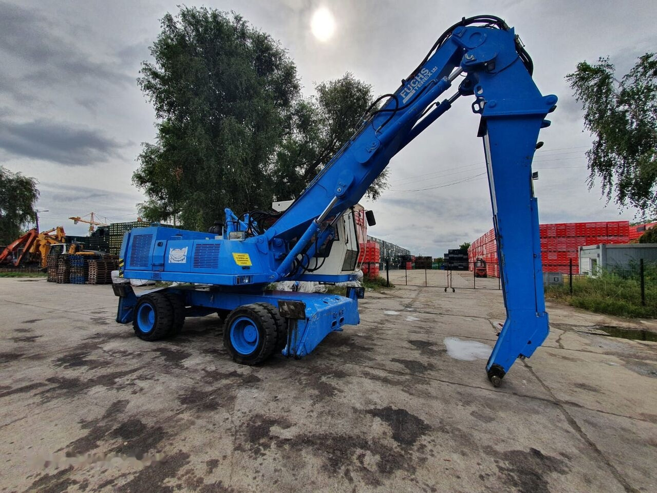Escavatore per movimentazione Fuchs MHL 340C FQC Generator: foto 6