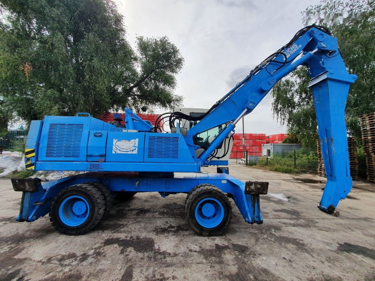 Escavatore per movimentazione Fuchs MHL 340C FQC Generator: foto 7