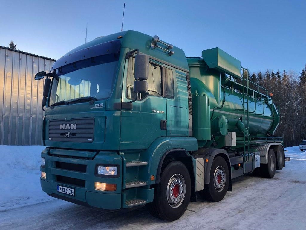 MAN TGA 35.480 8X2-4 BL DRY VACUUM 353kW - Autospurgo: foto 1 MAN TGA 35.480 8X2-4 BL DRY VACUUM 353kW - Autospurgo: foto 1