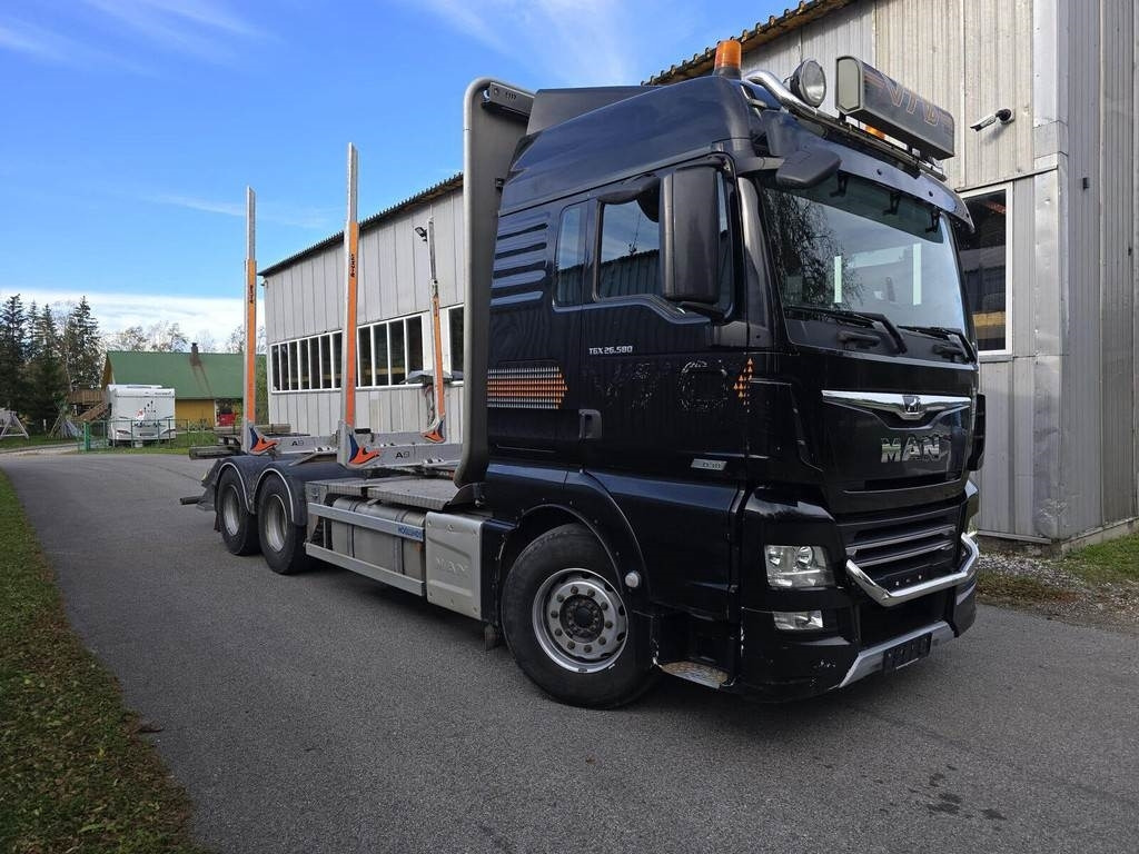 MAN TGX 26.580 6X4 EXTE  - Camion trasporto legname: foto 4 MAN TGX 26.580 6X4 EXTE  - Camion trasporto legname: foto 4