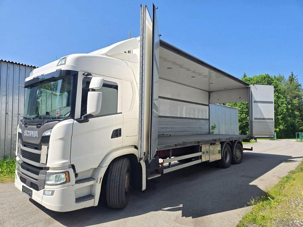 Scania G370 6X2 SIDEOPENING - Autocarro furgonato: foto 1 Scania G370 6X2 SIDEOPENING - Autocarro furgonato: foto 1