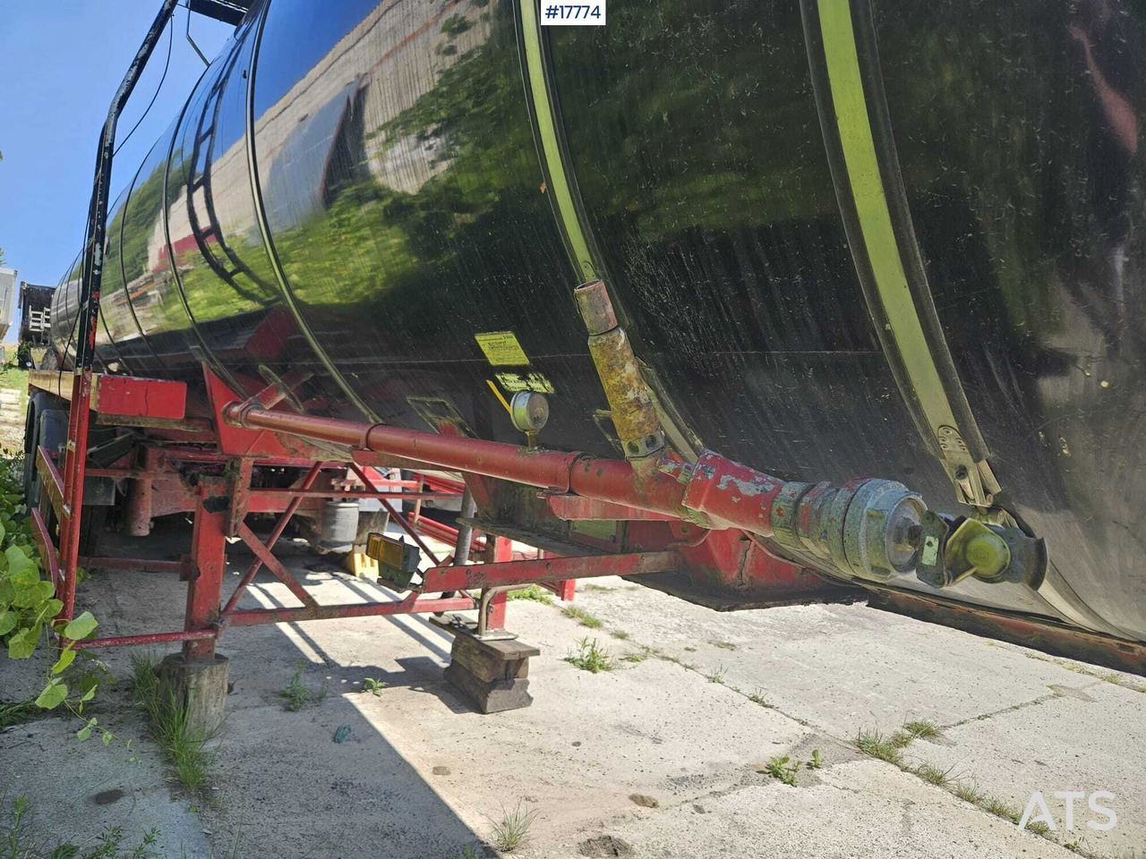 Semirimorchio cisterna 1993 Kaessbohrer STS: foto 8