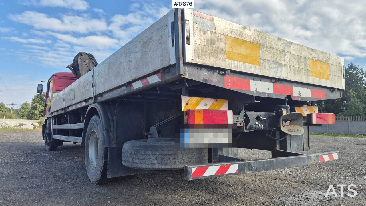 Autocarro con pianale/ Cassone fisso, Camion con gru 1997 MAN 18.224: foto 11