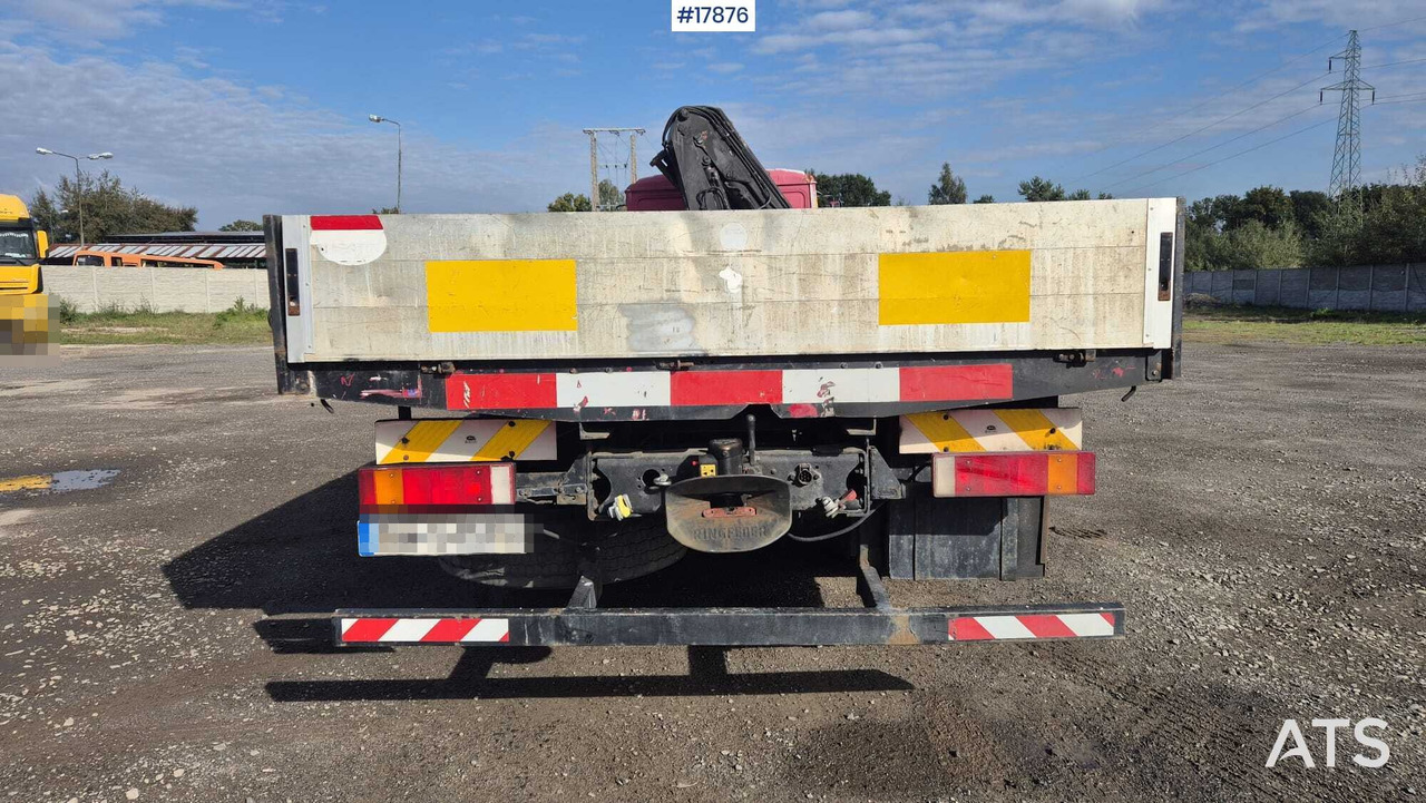 Autocarro con pianale/ Cassone fisso, Camion con gru 1997 MAN 18.224: foto 9