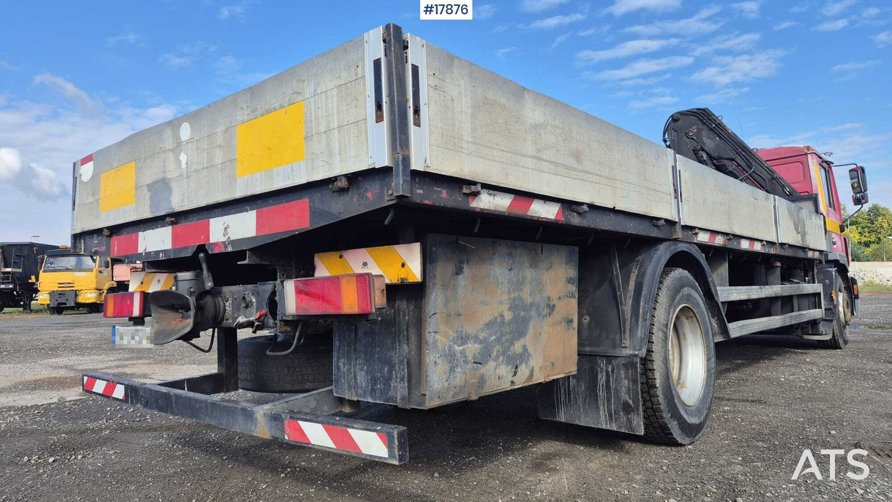 Autocarro con pianale/ Cassone fisso, Camion con gru 1997 MAN 18.224: foto 7