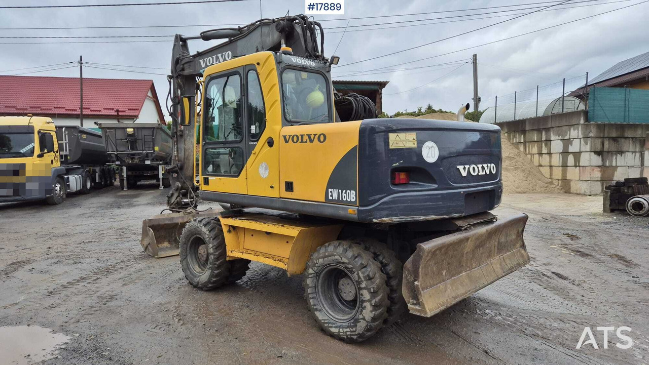 Escavatore gommato 2004 Volvo EW160B: foto 8 Escavatore gommato 2004 Volvo EW160B: foto 8