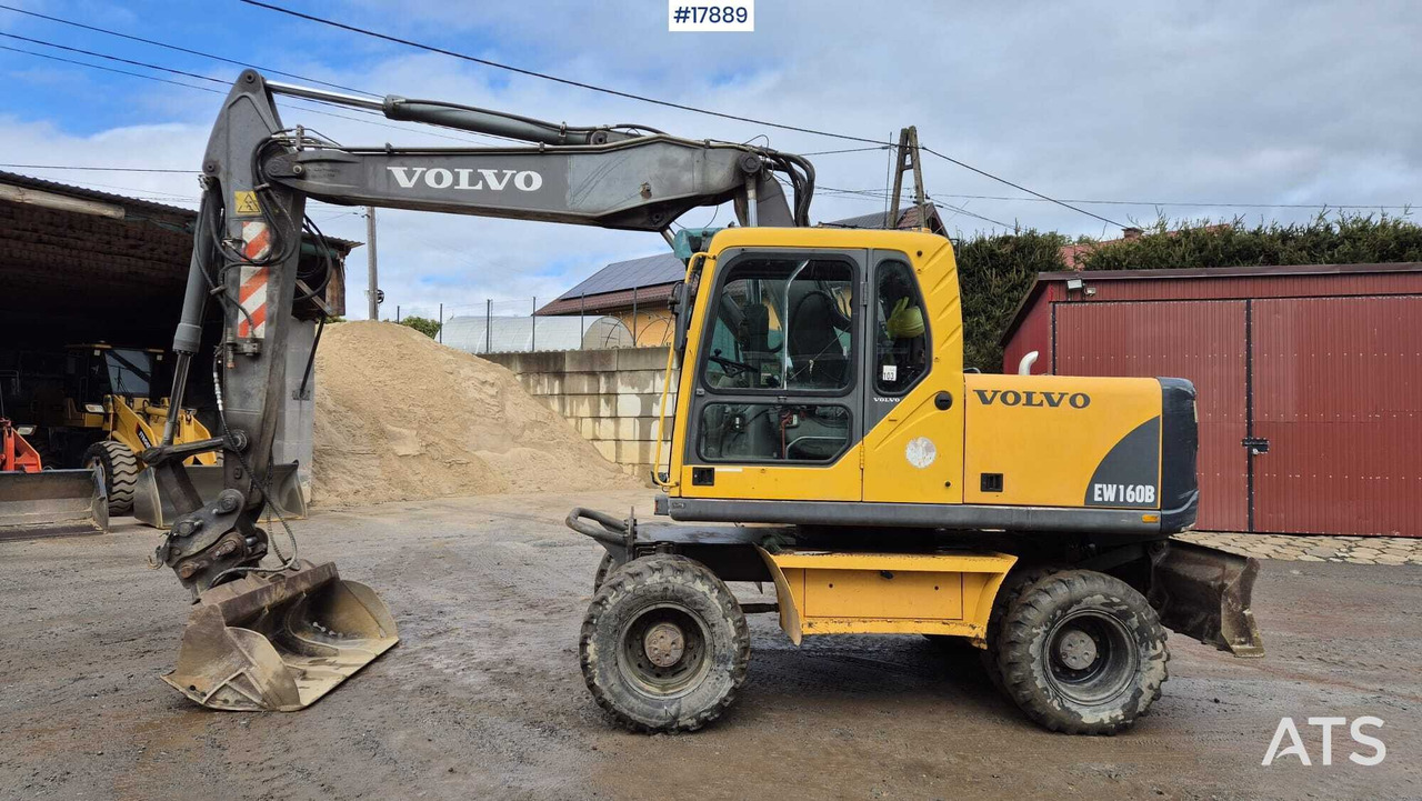 Escavatore gommato 2004 Volvo EW160B: foto 13 Escavatore gommato 2004 Volvo EW160B: foto 13