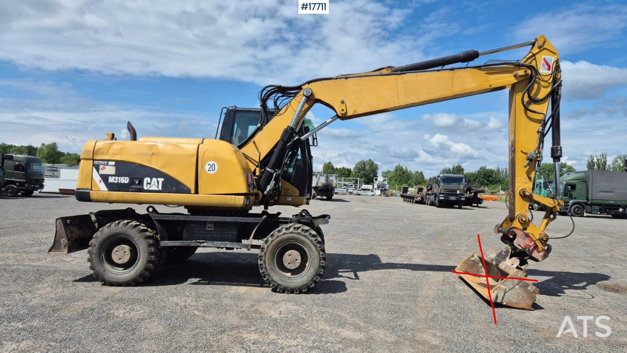 2008 CAT M316D - Escavatore gommato: foto 3 2008 CAT M316D - Escavatore gommato: foto 3