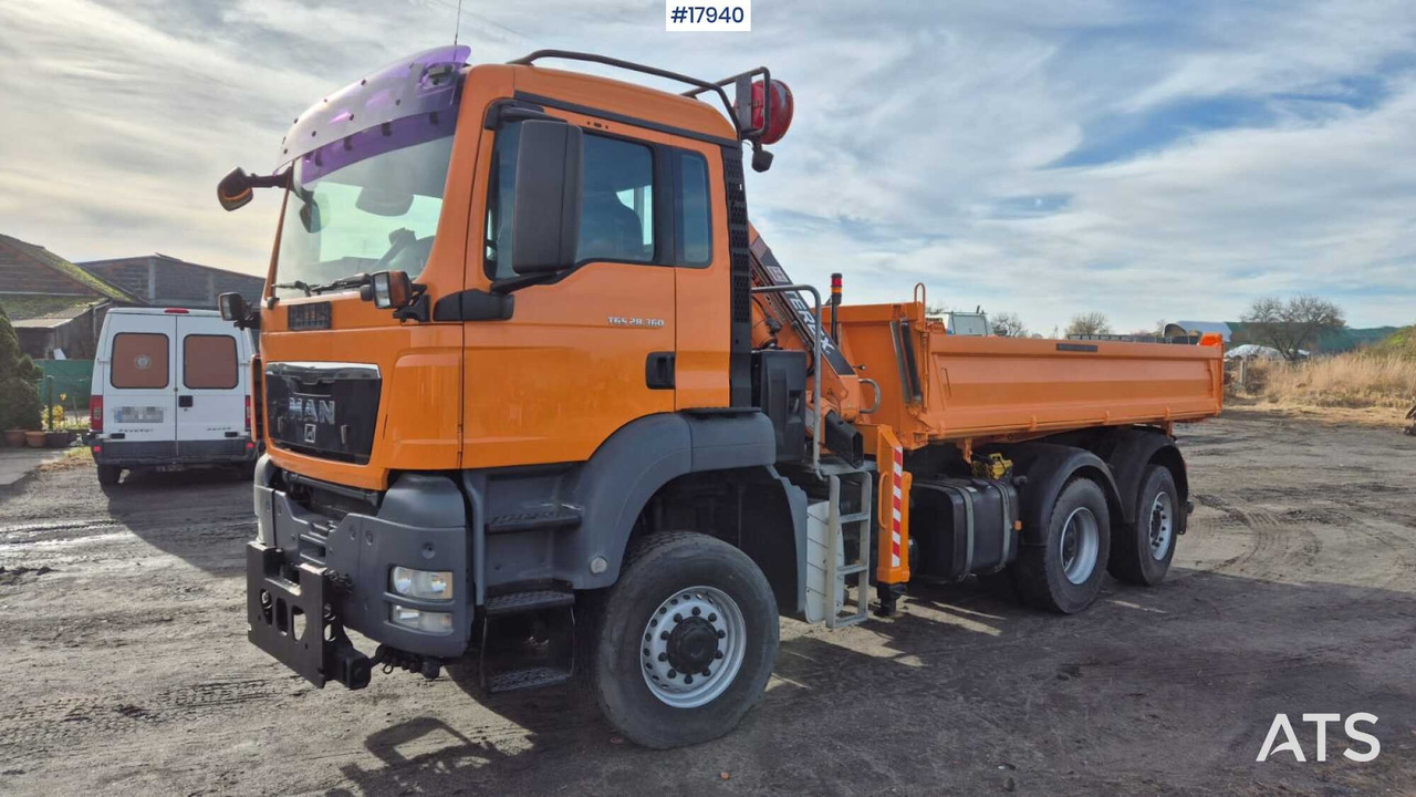 Tipper/sand spreader with HDS - MAN TGS 28.360 6x4 (2008) - Altra macchina: foto 1 Tipper/sand spreader with HDS - MAN TGS 28.360 6x4 (2008) - Altra macchina: foto 1