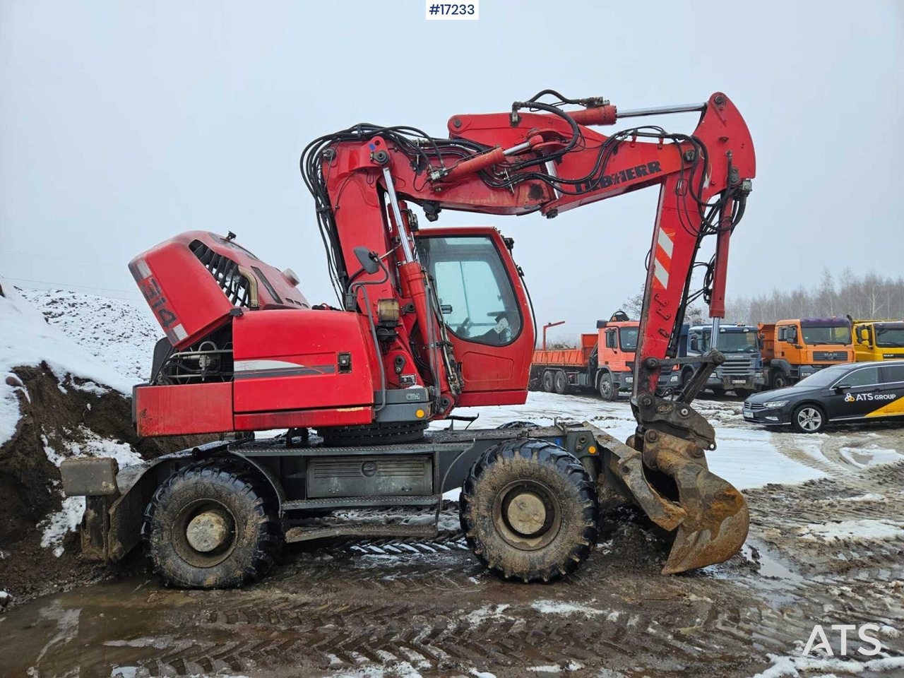 LIEBHERR 314 Litronic wheeled excavator (2008) - Escavatore gommato: foto 4 LIEBHERR 314 Litronic wheeled excavator (2008) - Escavatore gommato: foto 4