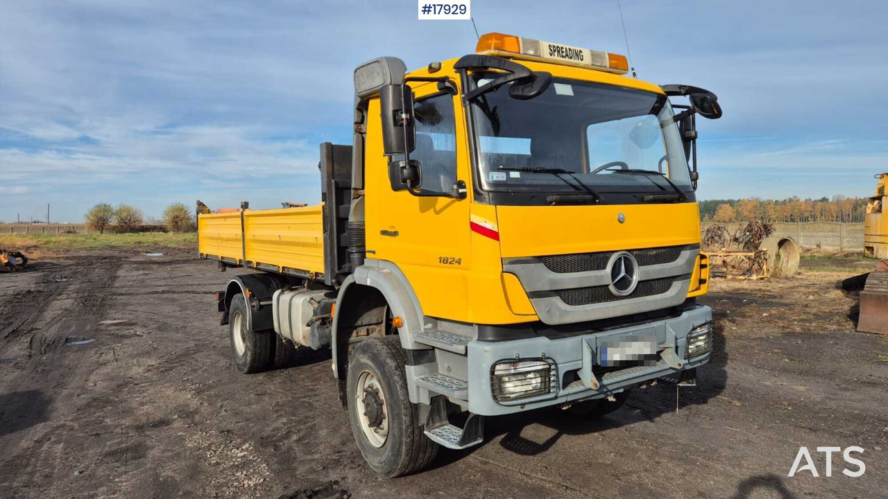 Mercedes-Benz 1824 4x4 dump truck (2005) - Autocarro ribaltabile: foto 1 Mercedes-Benz 1824 4x4 dump truck (2005) - Autocarro ribaltabile: foto 1