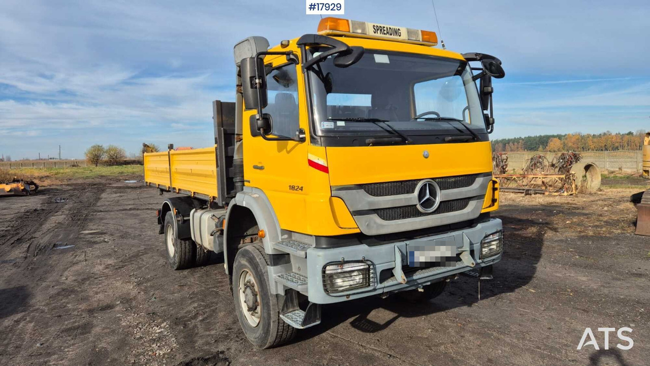 Mercedes-Benz 1824 4x4 dump truck (2005) - Autocarro ribaltabile: foto 3 Mercedes-Benz 1824 4x4 dump truck (2005) - Autocarro ribaltabile: foto 3