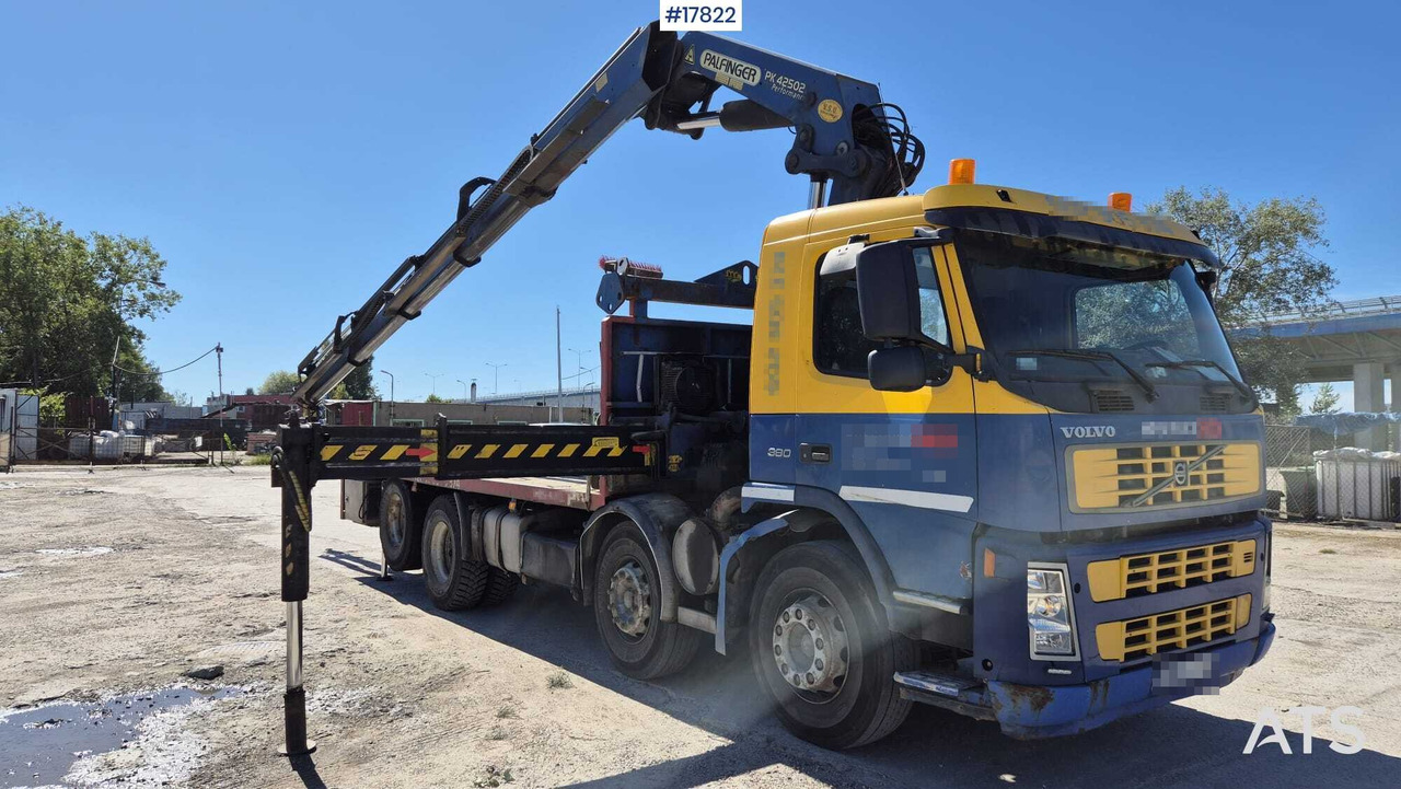 Truck VOLVO FM12 HDS - PALFINGER PK 42502 - Autocarro con pianale/ Cassone fisso, Camion con gru: foto 2 Truck VOLVO FM12 HDS - PALFINGER PK 42502 - Autocarro con pianale/ Cassone fisso, Camion con gru: foto 2