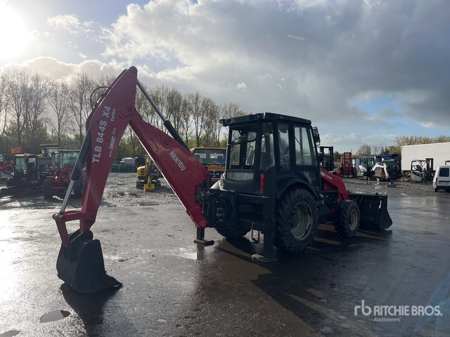 2017 Manitou TLB844SX4 4x4 Backhoe Loader - Terna: foto 3 2017 Manitou TLB844SX4 4x4 Backhoe Loader - Terna: foto 3