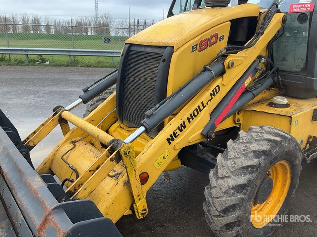 2017 New Holland B80B-SS 4x4 Backhoe Loader - Terna: foto 5 2017 New Holland B80B-SS 4x4 Backhoe Loader - Terna: foto 5