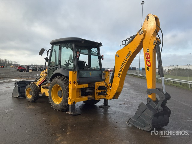 2017 New Holland B80B-SS 4x4 Backhoe Loader - Terna: foto 4 2017 New Holland B80B-SS 4x4 Backhoe Loader - Terna: foto 4