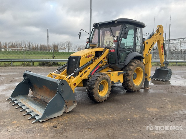 2017 New Holland B80B-SS 4x4 Backhoe Loader - Terna: foto 1 2017 New Holland B80B-SS 4x4 Backhoe Loader - Terna: foto 1