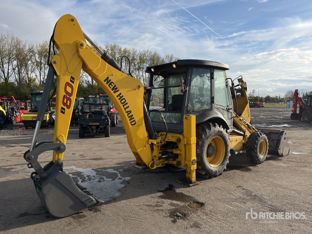 2017 New Holland B80B-SS 4x4 Backhoe Loader - Terna: foto 4 2017 New Holland B80B-SS 4x4 Backhoe Loader - Terna: foto 4
