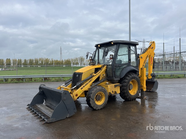 2017 New Holland B80B-SS 4x4 Backhoe Loader - Terna: foto 1 2017 New Holland B80B-SS 4x4 Backhoe Loader - Terna: foto 1