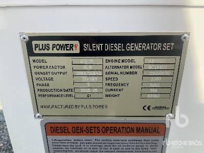 PLUS POWER GF2-25 25 kVA (Unused) - Gruppo elettrogeno: foto 3 PLUS POWER GF2-25 25 kVA (Unused) - Gruppo elettrogeno: foto 3