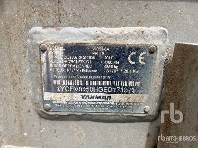 YANMAR VIO50-6 - Miniescavatore: foto 5 YANMAR VIO50-6 - Miniescavatore: foto 5