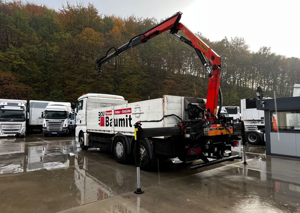 MAN TGX 26.440 // 2009 // Palfinger PK 12001EH Radio // Oś skrętna i podnoszona // - Autocarro con pianale/ Cassone fisso, Camion con gru: foto 4 MAN TGX 26.440 // 2009 // Palfinger PK 12001EH Radio // Oś skrętna i podnoszona // - Autocarro con pianale/ Cassone fisso, Camion con gru: foto 4