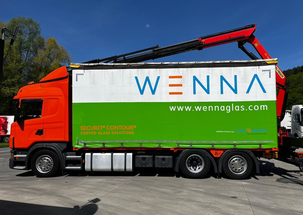 Scania G420 // Tandem // HDS Palfinger 18002 EH // Przyczepa // Oś skrętna podnoszona // Video !!! - Camion centinato, Camion elettrico: foto 3 Scania G420 // Tandem // HDS Palfinger 18002 EH // Przyczepa // Oś skrętna podnoszona // Video !!! - Camion centinato, Camion elettrico: foto 3