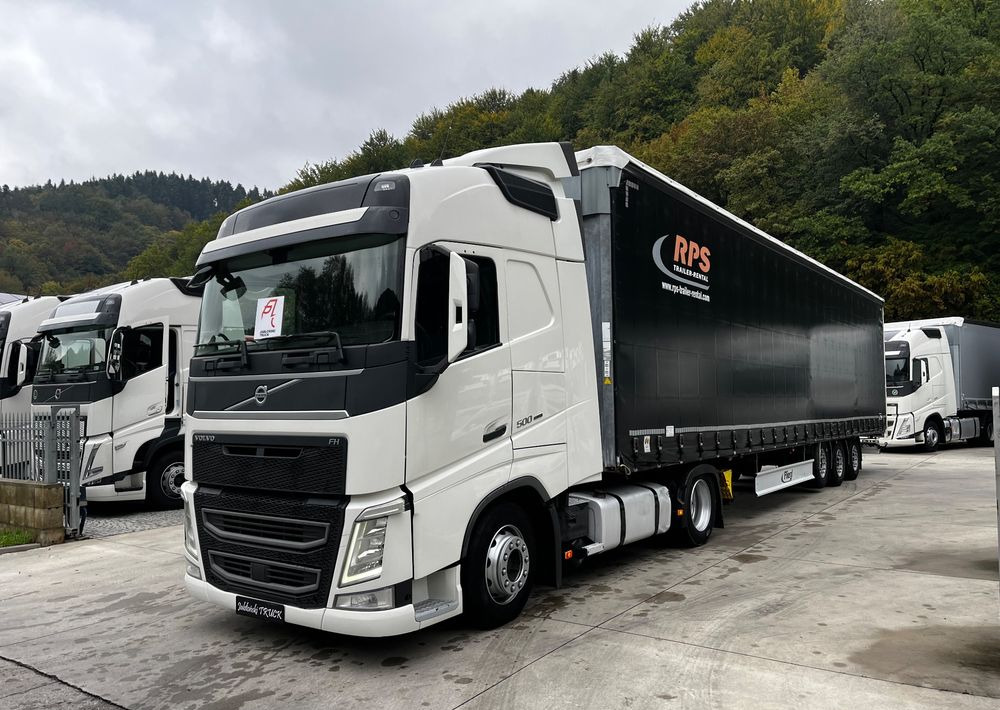 Volvo FH 500 Mega 2016 Rok + Fliegl 2017 // Oś podnoszona // Zestaw ! - Trattore stradale, Semirimorchio centinato: foto 3 Volvo FH 500 Mega 2016 Rok + Fliegl 2017 // Oś podnoszona // Zestaw ! - Trattore stradale, Semirimorchio centinato: foto 3