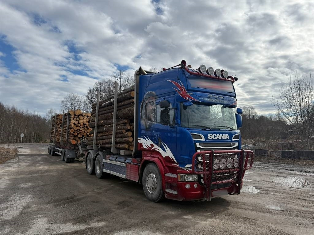 Scania R 730 6x4 Jonsered J1088S - Camion trasporto legname: foto 2 Scania R 730 6x4 Jonsered J1088S - Camion trasporto legname: foto 2