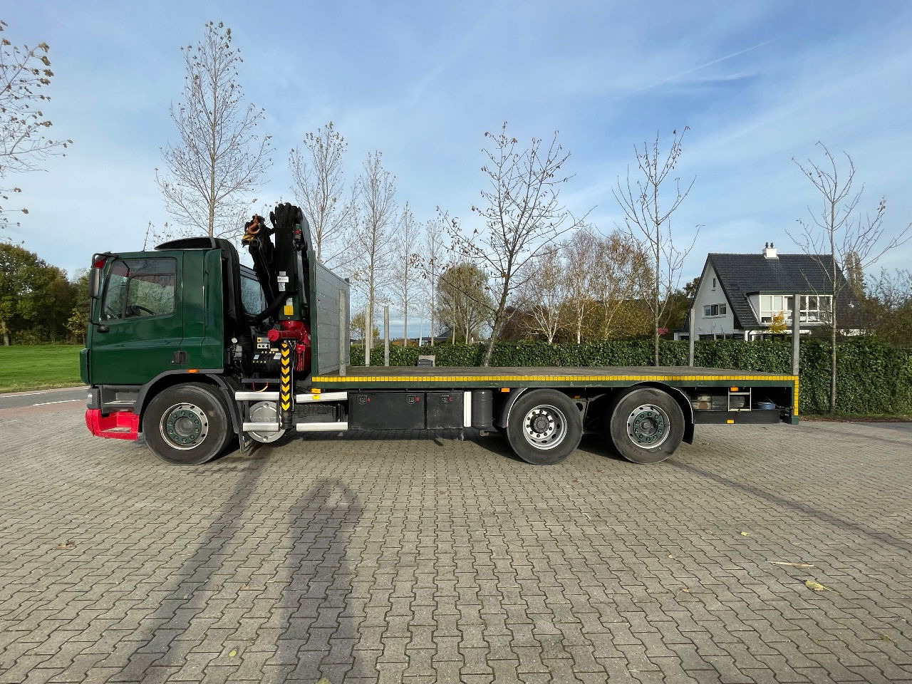 DAF CF 75.310 With Palfinger PK20002 crane - Autocarro con pianale/ Cassone fisso, Camion con gru: foto 3 DAF CF 75.310 With Palfinger PK20002 crane - Autocarro con pianale/ Cassone fisso, Camion con gru: foto 3