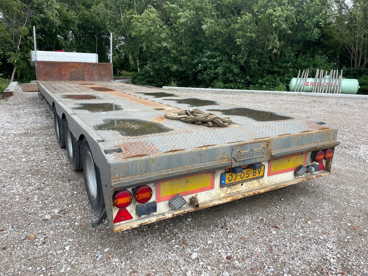 Nooteboom Mco-48-03 V uitschuifbaar hydrolisch gestuurd semi dieplader - Semirimorchio pianale ribassato: foto 5 Nooteboom Mco-48-03 V uitschuifbaar hydrolisch gestuurd semi dieplader - Semirimorchio pianale ribassato: foto 5