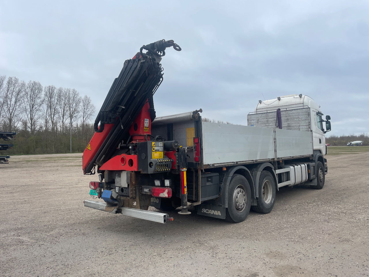 Scania R480 with Palfinger PK 19.001 SLD crane - Autocarro con pianale/ Cassone fisso: foto 5 Scania R480 with Palfinger PK 19.001 SLD crane - Autocarro con pianale/ Cassone fisso: foto 5