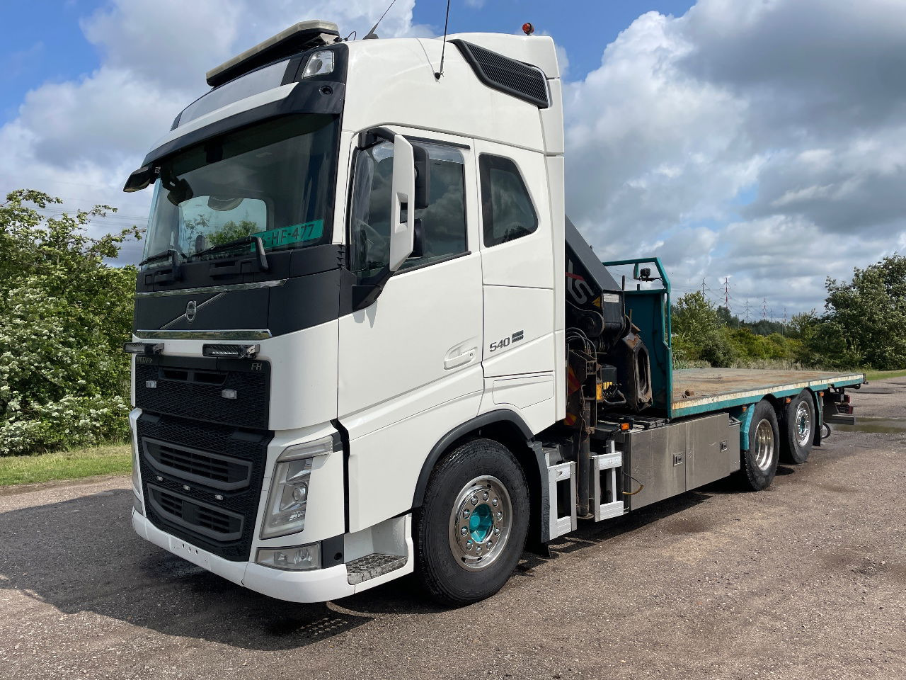 Volvo FH 13.540 FH 540 with hiab 477 e6 with remote - Camion con gru: foto 2 Volvo FH 13.540 FH 540 with hiab 477 e6 with remote - Camion con gru: foto 2