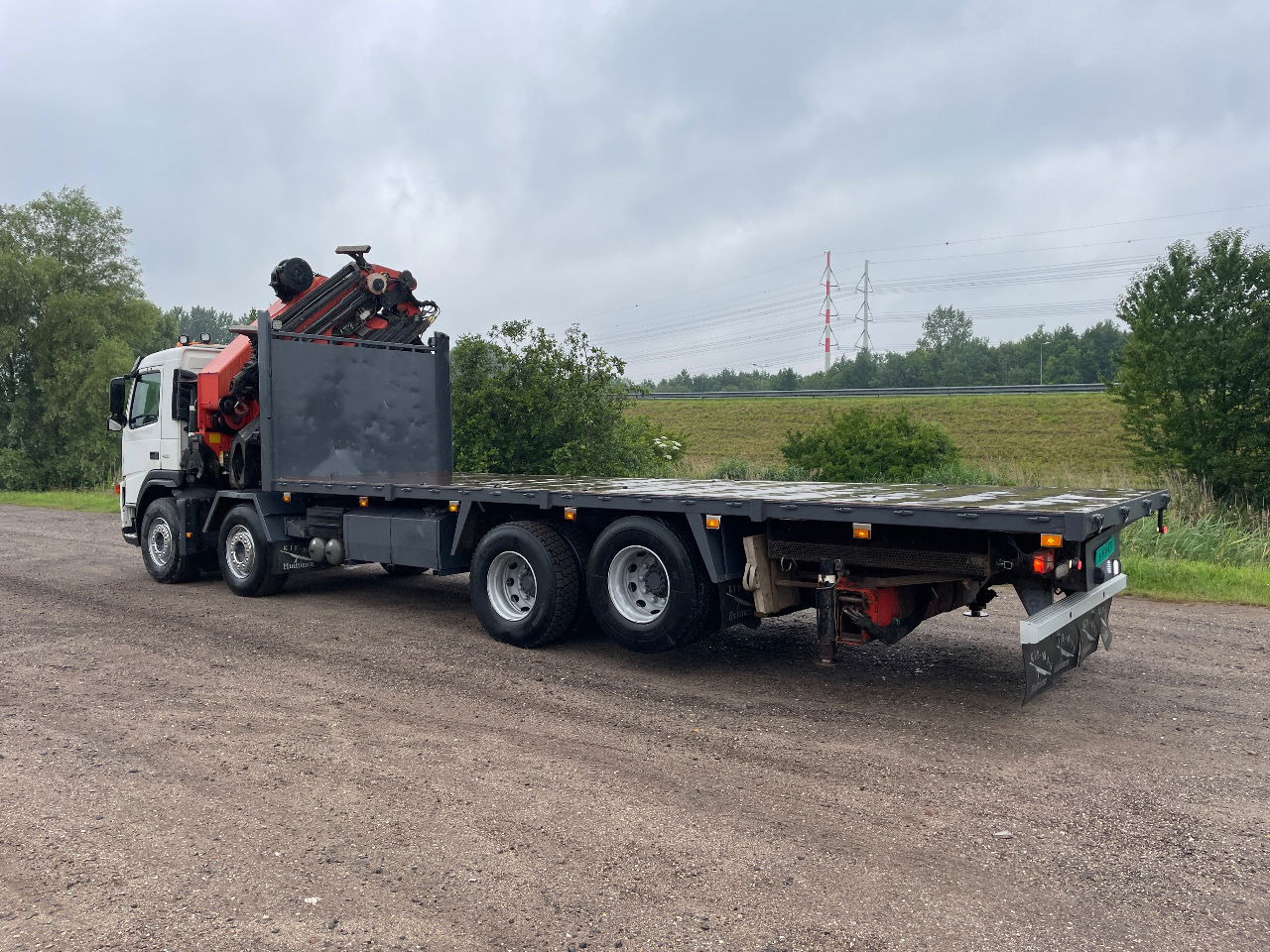 Volvo FM 12.420 with palfinger PK56002 with jib and winch, excellent condition - Camion con gru: foto 5 Volvo FM 12.420 with palfinger PK56002 with jib and winch, excellent condition - Camion con gru: foto 5