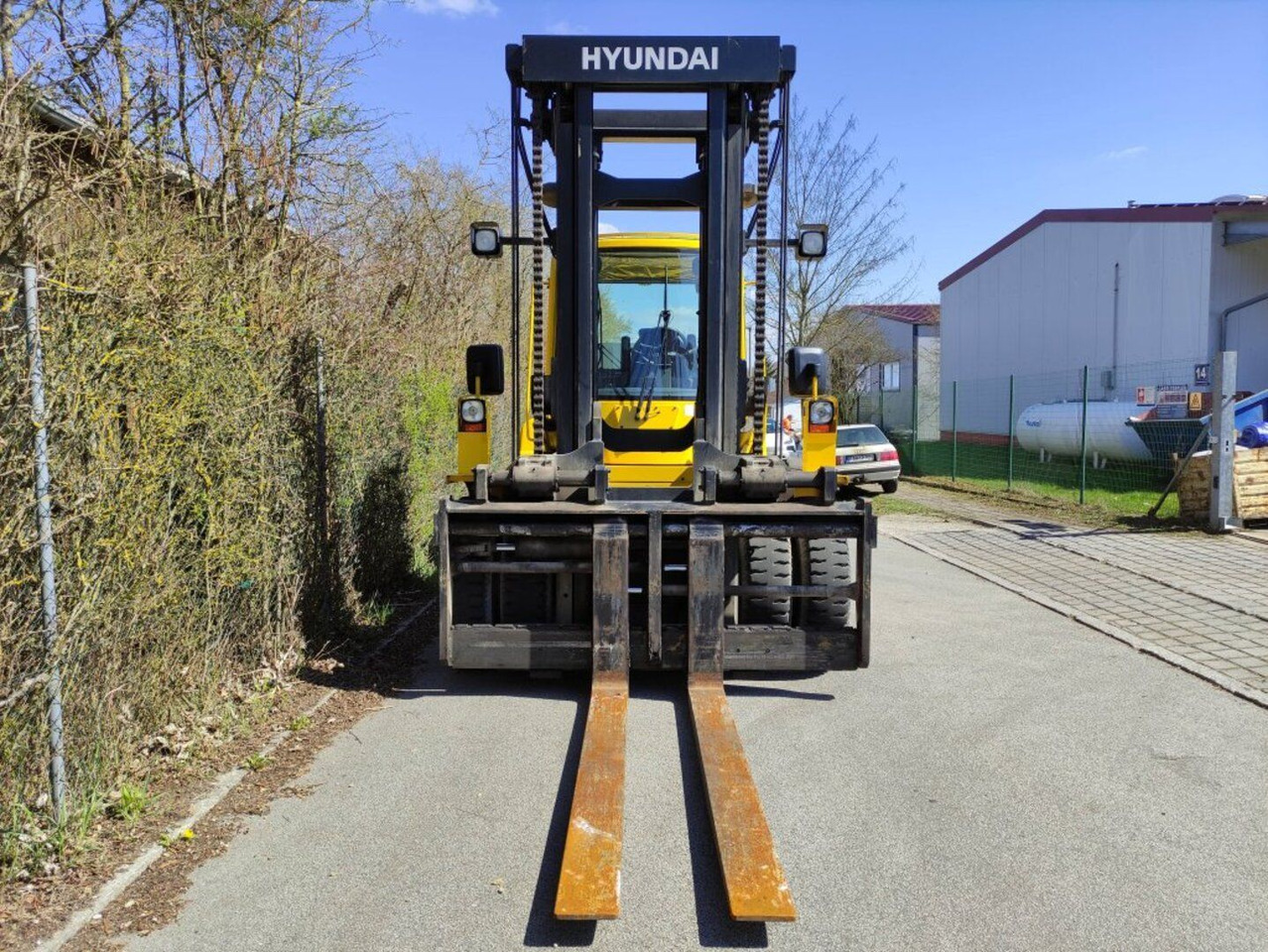 Hyundai 160D-7E - Carrello portacontainer: foto 4 Hyundai 160D-7E - Carrello portacontainer: foto 4