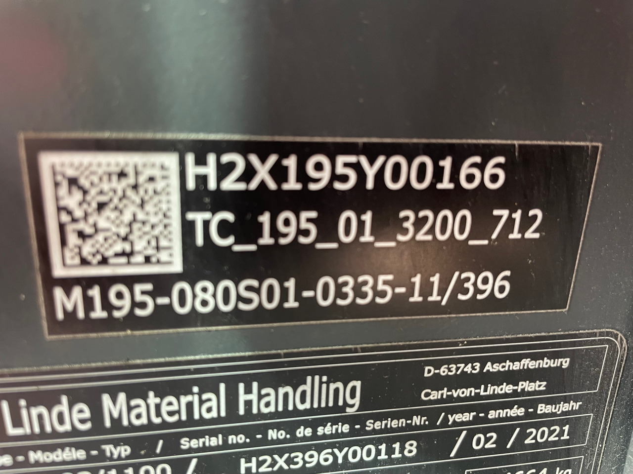 Carrello elevatore diesel Linde H80D-03/1100-396 EVO: foto 7 Carrello elevatore diesel Linde H80D-03/1100-396 EVO: foto 7