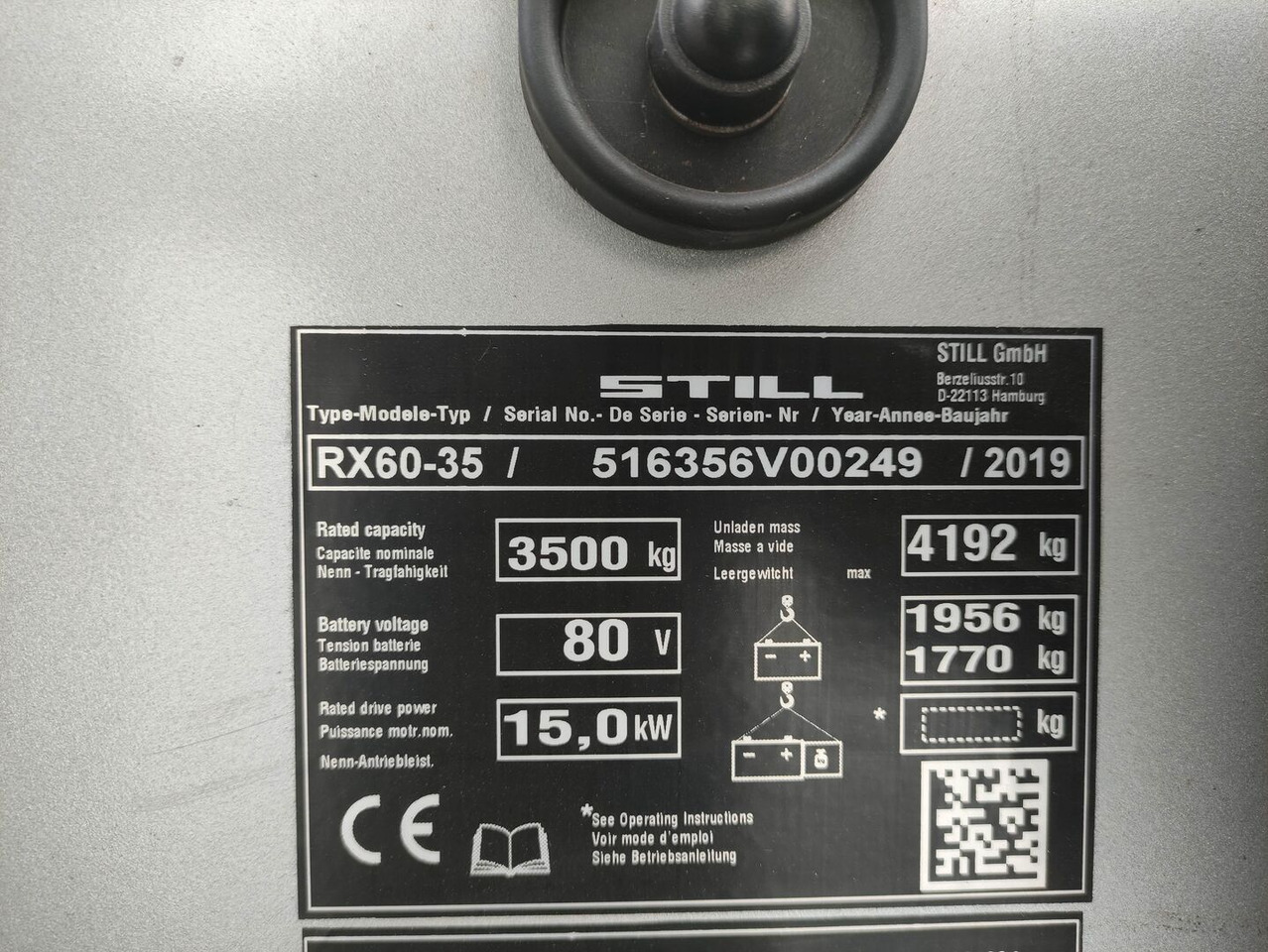 Carrello elevatore elettrico Still RX 60-35: foto 7