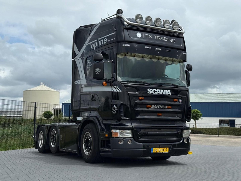 Scania R500 STEERING PUSHER, LEATHER, RETARDER, OPEN EXHAUST. - Trattore stradale: foto 1 Scania R500 STEERING PUSHER, LEATHER, RETARDER, OPEN EXHAUST. - Trattore stradale: foto 1