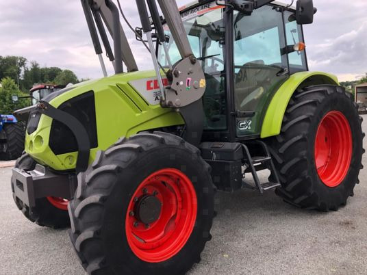 Claas AXOS 320 CX tracteur + chargeur Mailleux MX T408 - Trattore: foto 3 Claas AXOS 320 CX tracteur + chargeur Mailleux MX T408 - Trattore: foto 3