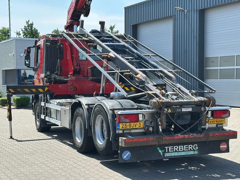 Camion con sistema di cavi, Camion con gru Iveco Stralis 400 6x2 HMF 1720 K3 Kraan Met 24T HTS Kabel Systeem / Rotator / Euro 6: foto 8